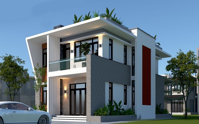 Gợi ý các màu sơn nhà mặt tiền đẹp được ưa chuộng hiện nay